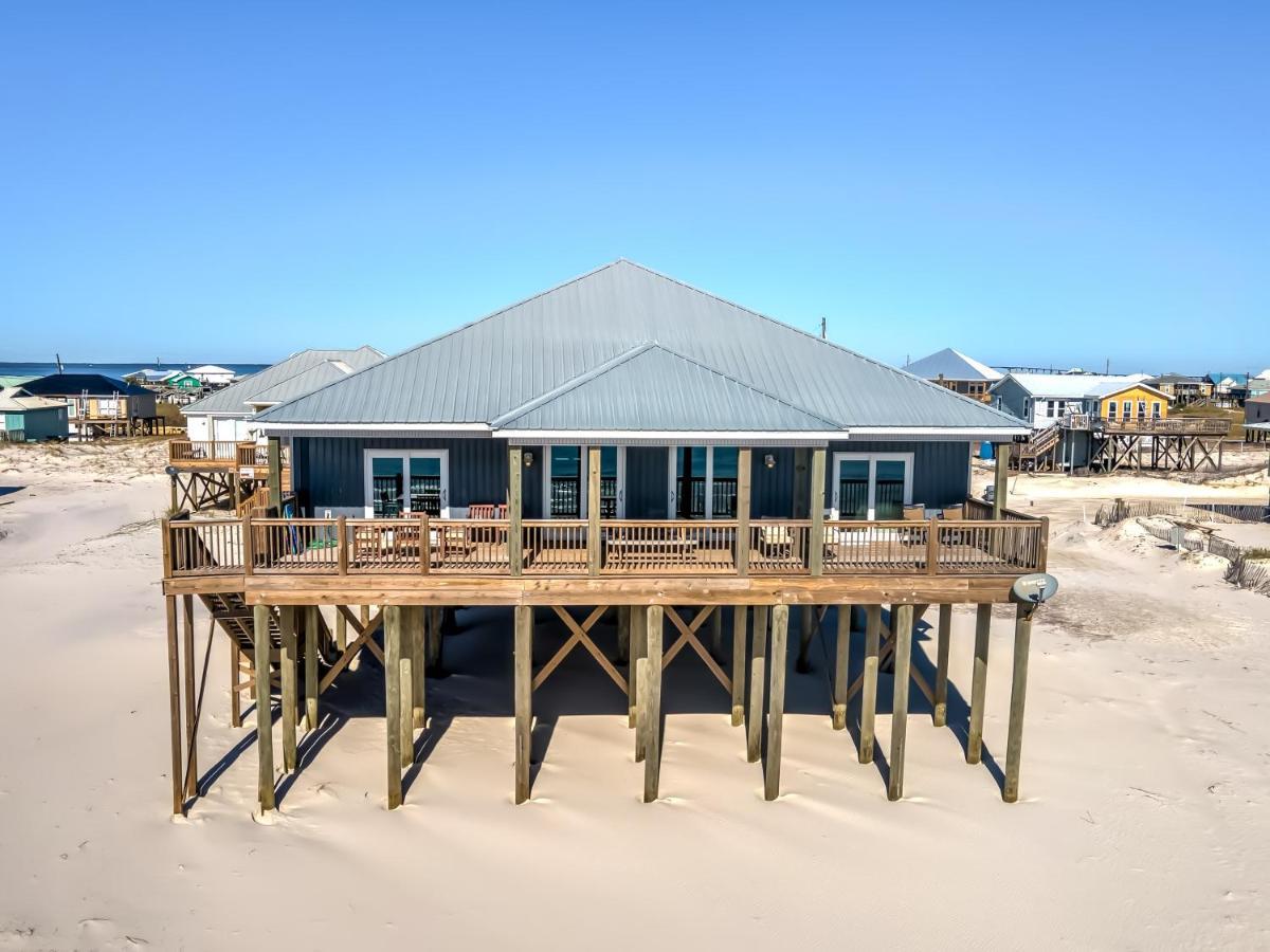 High Tide - Pet Friendly! Expansive Floor Plan And Stunning Views! Large Gulf Front Deck! Home Dauphin Island Exterior photo